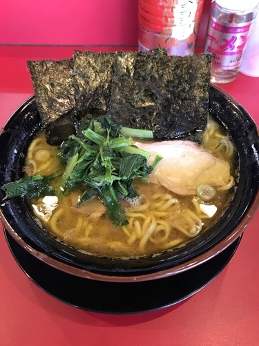 「ラーメン」@家系ラーメン王道 王道之印の写真