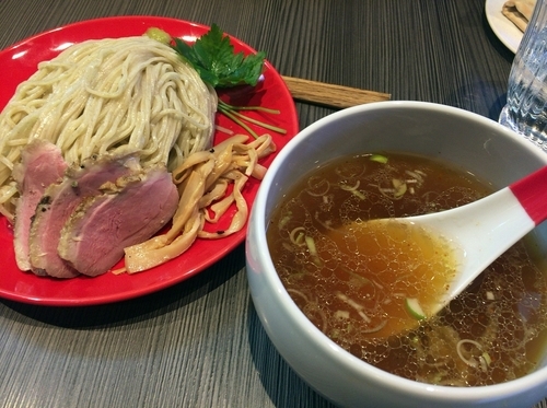 「鴨と鯛のつけ蕎麦（1000円）」@柳麺 呉田-goden-の写真