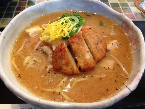 「はんなりと とん汁拉麺　￥１１００」@玉響 東浦店の写真
