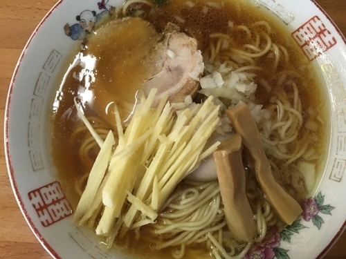 「【限定】生姜ラーメン 700円」@ひかり食堂の写真