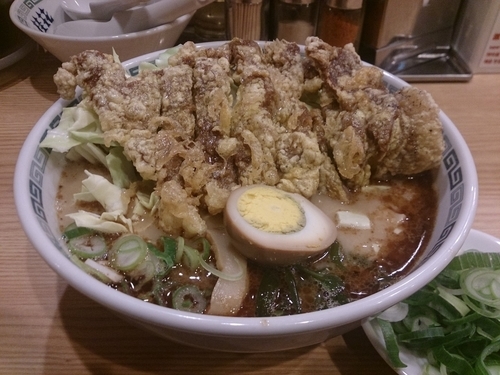 「五香肉麺+ネギ」@桂花ラーメン 幡ヶ谷北口店の写真