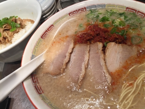 「からかベース 8辛 820円 他」@一風堂 大森店の写真