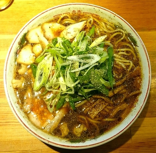 「マルチョウそば(東大阪風)」@ラーメン 巌哲の写真