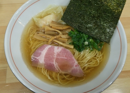 「【限定】蟹出汁中華そば　750円」@中華そば こてつの写真