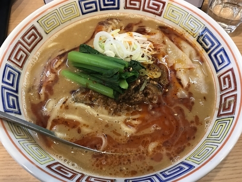 「担々麺」@ほっこり中華そば もつけの写真