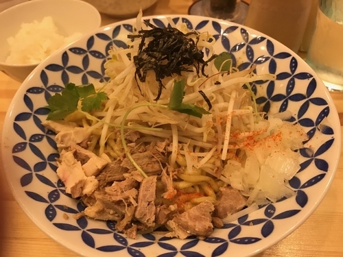 「ニボシマゼソバ」@中華そば ムタヒロ 大阪堺東店の写真