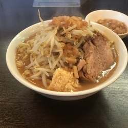ラーメン　ニンニク・アブラ
