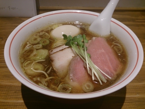 「特製豚骨魚介ら～めん」@麺尊 RAGEの写真