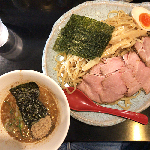 「特製濃厚煮干しつけ麺 大盛」@麺匠 濱星 溝の口店の写真