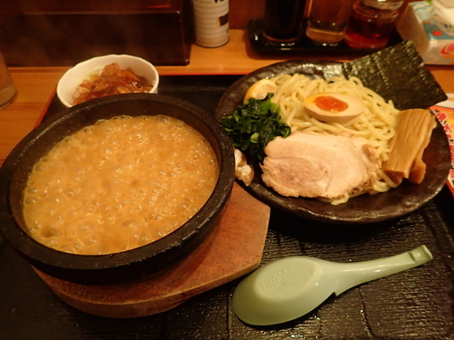「濃厚豚骨伊勢海老つけ麺・並盛」@竹本商店★つけ麺開拓舎の写真