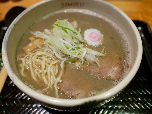 「極濃煮干しラーメン 並」@麺屋 しみるの写真