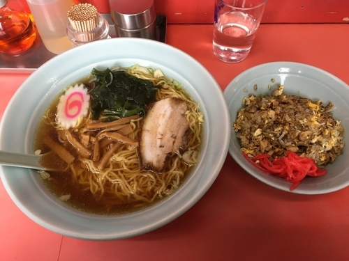 「半チャンラーメン」@二丁目ラーメンの写真