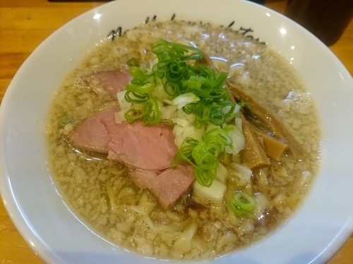 「背油煮干￥800＋エビス中瓶￥600＝￥1400」@麺庵ちとせの写真