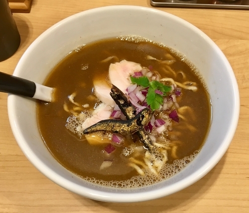 「濃厚煮干ラーメン 850円」@麺屋Mの写真