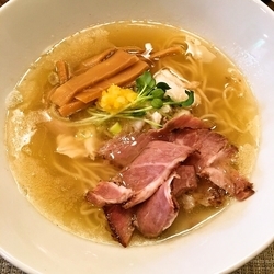 鯛塩そば（淡麗）＋鯛茶漬けセット