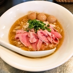 Crazy Crab (豚骨醤油の白湯)+うずら