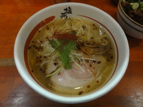 「天然塩ラーメン」@京都 塩元帥の写真