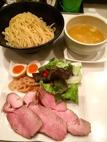 「特製つけそば￥1050＋中盛り￥50」@麺や 彩～iro～の写真