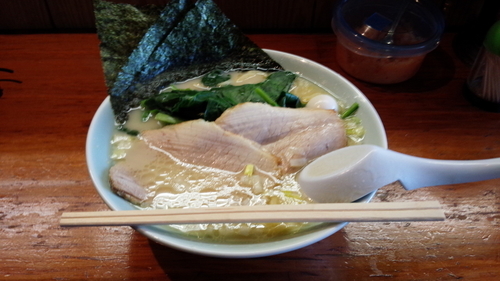 「塩ラーメン」@横浜ラーメン 壱福家の写真