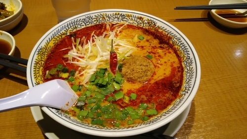 「麻ラー担々麺」@丸源ラーメン 川口芝店の写真