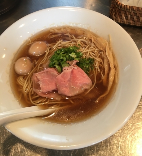 「煮干清湯 (醤油) ¥800」@さんじの写真