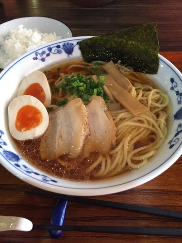 「味玉ラーメン 中  800円」@ITACHI RAMENの写真