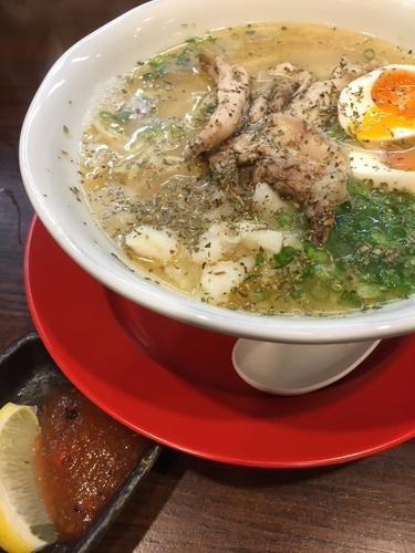 「ペルーラーメン（ガジーナラーメン）」@麺屋 門世の写真