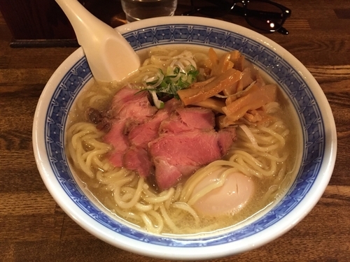 「塩ラーメン大盛＋特増し」@燦燦斗の写真