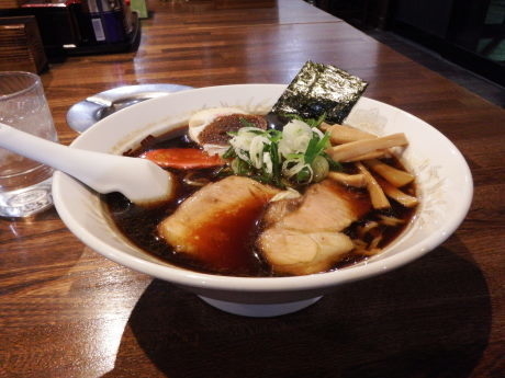 「昔風ラーメンもやし無し（正油）」@らーめん亭 赤門の写真