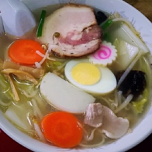 「五目そば ７００円」@ぴんや食堂の写真