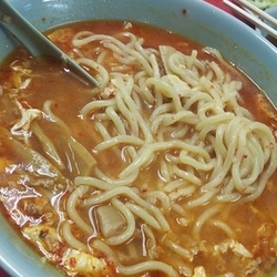 タンタンメン中辛(大盛)+チャーハン