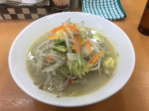 「鶏塩タンメン」@富白 御徒町本店の写真