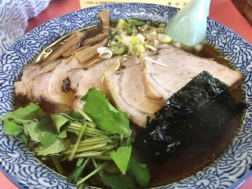 「チャーシューメン 1150円」@味の大西 真鶴店の写真