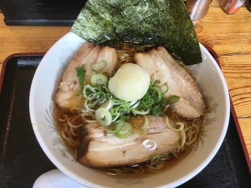 「中華そば＋おろし」@中華そば まさ春の写真