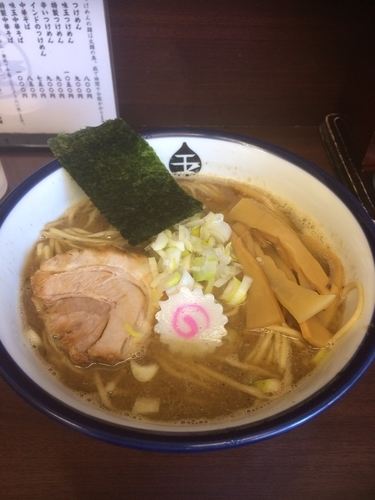 「中華そば」@つけめん 玉 本店の写真