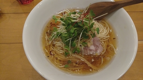 「醤油SOBA」@麺屋 Hulu-luの写真