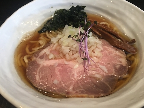 「【限定】煮干中華そば800円」@まぜそば 一心不乱の写真