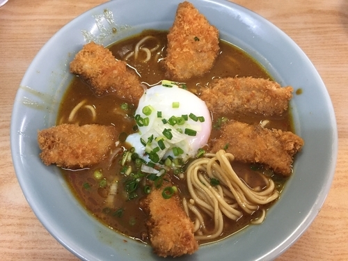 「カツカレーラーメン¥750」@のり吉ラーメンの写真