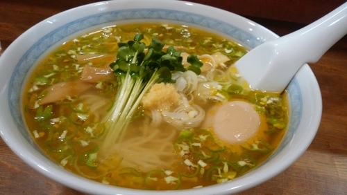 「あおとん麺」@麺や田中の写真