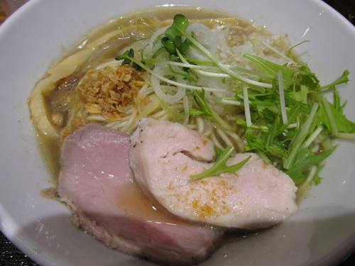 「塩煮干そば　「850円」」@つけめん・らーめん・煮干そば 金狼の写真