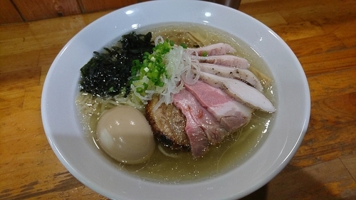 「特製芳醇塩そば　1,000円」@麺屋 むじゃきの写真