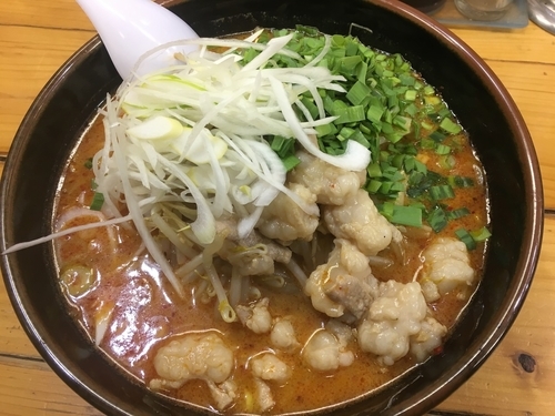 「一撃味噌ホルモン」@札幌ラーメン 北斗の写真