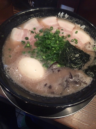 「味玉チャーシューメン 850円（バリ）」@博多一双 博多駅東本店の写真