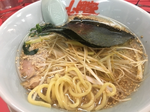 「塩ネギラーメン740円」@ラーメン山岡家 水戸城南店の写真