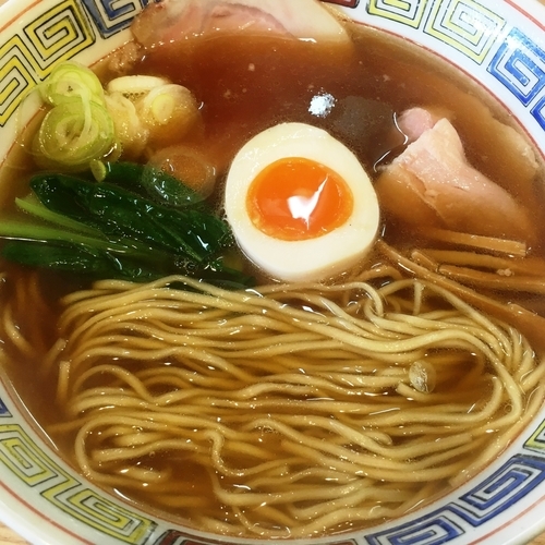 「中華そば」@ほっこり中華そば もつけの写真