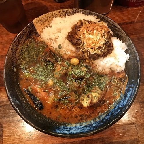 「あいがけカレー（40辛）」@カレーノトリコの写真