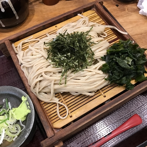 「ざるそば　冷」@蕎麦 冷麦 嵯峨谷 池袋店の写真