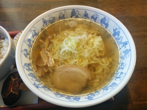「らーめん　セットメニュー」@ラーメン厨房 ぽれぽれの写真