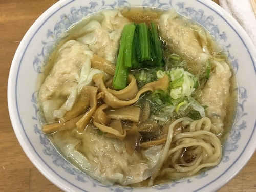 「俺のワンタン麺 1000円」@MENYA 食い味の道有楽の写真