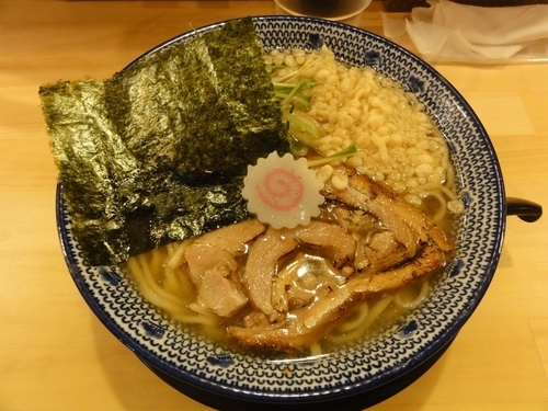 「マグロ節の中華そば（大盛）」@吉岡マグロ節センターの写真